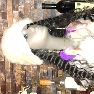 Light Vintage Mink Cream Hat